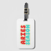 Ram seizoen bagagelabel (Voorkant (verticaal))