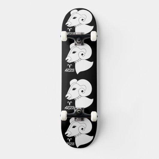 Ram Silhouet Skateboard (Voorkant)