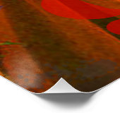 Ram Sinaasappel Vrouw: Gotische Ram Antiek Art Col Perfect Poster (Hoek)