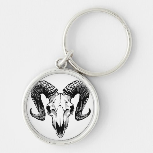 Ram skull sleutelhanger (Voorkant)