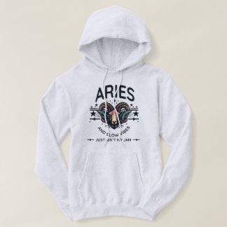 Ram Slow Vibes Hoodie: ontketenen gedurfde energie Hoodie