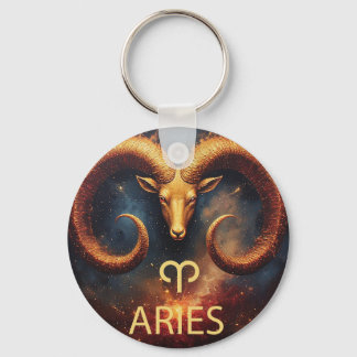 ♈ Ram Sterrenbeeld Cadeau Met Klassieke Stijl Sleutelhanger