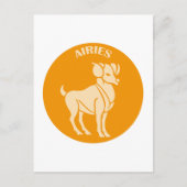 Ram, Sterrenbeeld, Horoscoop, Astrologie Briefkaart (Voorkant)