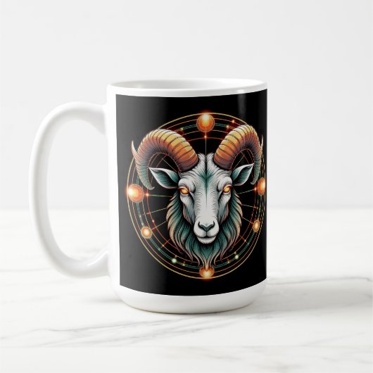 Ram Sterrenbeeld Koffiemok (Links)