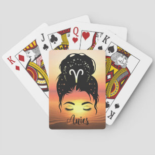 Ram sterrenbeeld pokerkaarten