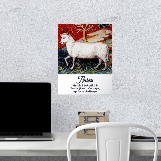 Ram sterrenbeeld Verjaardagsfeest Folie Afdrukken