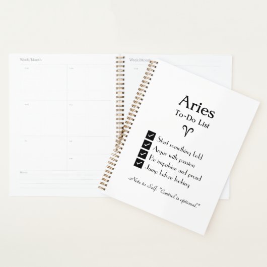 Ram – takenlijst planner (Display)