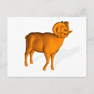 Ram van vreemde Trick or treat Briefkaart