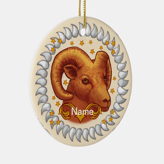 Ram Verjaardag aangepaste ornamenten (Rechts)