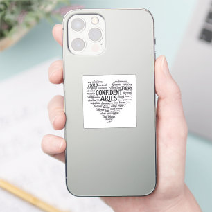 Ram Vinyl Sticker Dierenriem Woordwolk