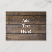 Ram Visitekaartje (Achterkant)