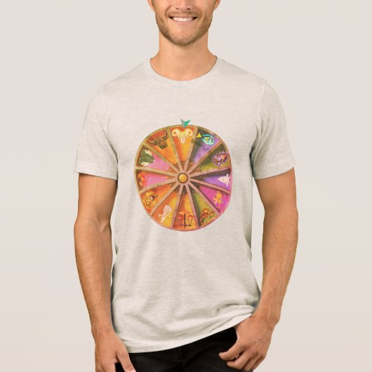Ram voor de winst Tri-Blend shirt (Voorkant)