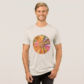Ram voor de winst Tri-Blend shirt (Voorkant volledig)