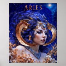 Ram Vrouw Astrologisch Poster