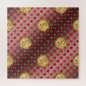 Ram & Vuur Konijn Legpuzzel (Horizontaal)