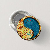 Ram & Waterhond Ronde Button 3,2 Cm (Voorkant /achterkant)