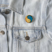 Ram & Waterhond Ronde Button 3,2 Cm (In situ)