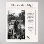 Ram | Zodiac Astrology Fotokrant Poster (Voorkant)