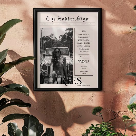 Ram | Zodiac Astrology Fotokrant Poster