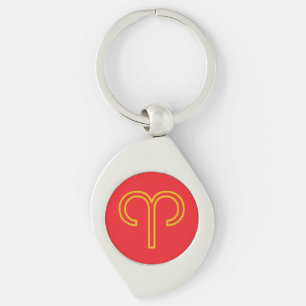 Ram Zodiac Metal Sleutelhanger