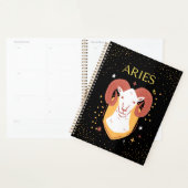 Ram Zodiac Sign&Quote Modern Elegant Gift Theme Planner (Display)