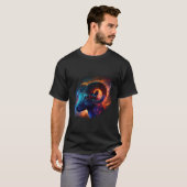 Ram Zodiac Sterrenbeeld Basic T-shirt (Voorkant volledig)