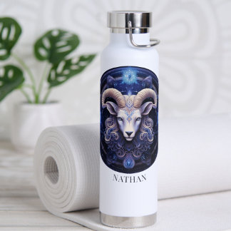 RAM Zodiac Symbool Hemelse Galaxy Fantasy Ram Waterfles