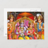 RAMA EN SITA BRIEFKAART (Voorkant / Achterkant)