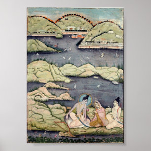 Rama, Sita en Lakshman Poster