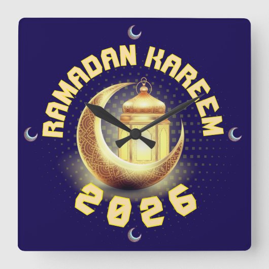 Ramadan 2026 horloge (Recto)