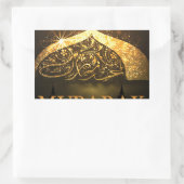 Ramadan Al Adha en Fiter Rechthoekige Sticker (Tas)