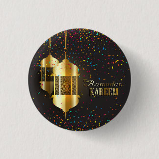 Ramadan Al Adha en Fitr Ronde Button 3,2 Cm