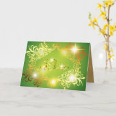 Ramadan (binnen en buiten versierd!) kaart (Gele Bloem)