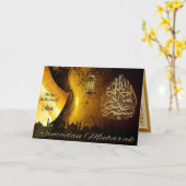 Ramadan binnen en uit verfraaide Mubarak (!) Kaart (Gele Bloem)
