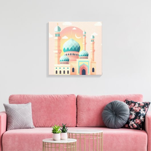 Ramadan Celebration Wall Print (Insitu (Woonkamer))