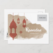 Ramadan Corporate Briefkaart (Voorkant / Achterkant)