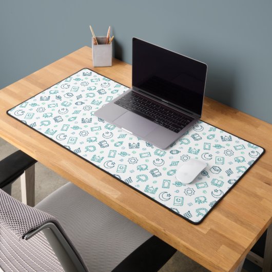 Ramadan Doodles Bureau Mat (Bureau 2)