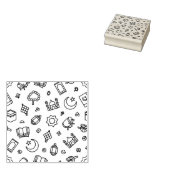 Ramadan Doodles Stamp Rubberstempel (Gestempeld)