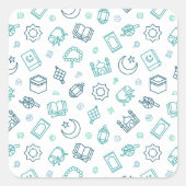 Ramadan Doodles Stickers (Voorkant)