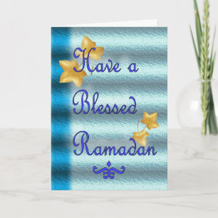 Ramadan Eid Mubarak Muslim Islamic Kaart