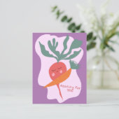 Ramadan en Wortel Voelen zich beter  Briefkaart (Staand voorkant)