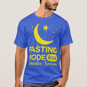 Ramadan Fasting Mode op Happy Ramadan Muslims H T-shirt