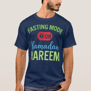 Ramadan Fasting Mode op Happy Ramadan Muslims H T-shirt
