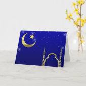 Ramadan Greetings Kaart (Gele Bloem)