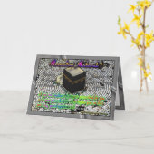 Ramadan groeten kaart (Gele Bloem)