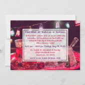 Ramadan Iftar Dinner Islamic Muslim Party Kaart (Achterkant)