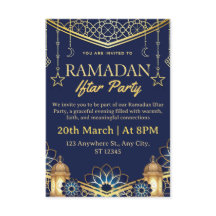 Ramadan Iftar uitnodigingskaart