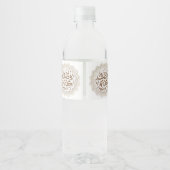 Ramadan Kareem رمضنكر ي ما Waterfles Etiket (Achterkant)