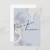 Ramadan Kareem! Bedankkaart (Voorkant / Achterkant)