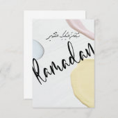Ramadan Kareem! Bedankkaart (Voorkant / Achterkant)